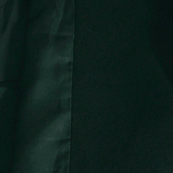 Green Elegant Women's Faux Fur Long Loose Patchwork Jacket - Picture 8 of 8